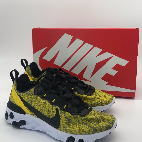 women's nike react black